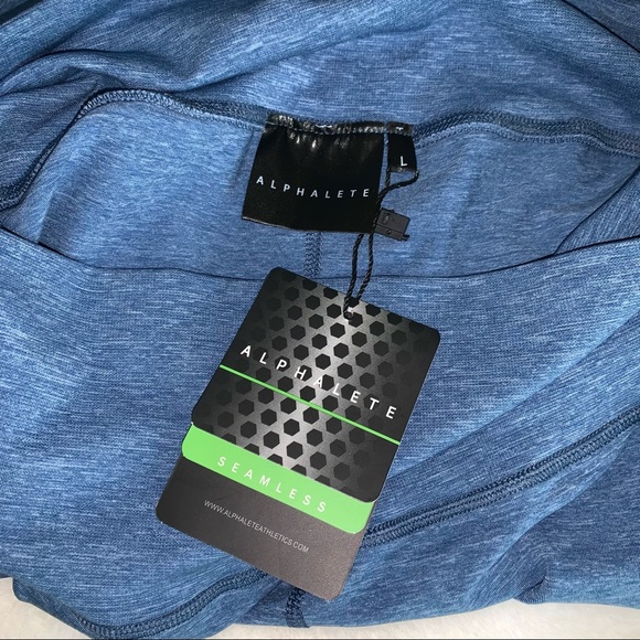 Alphalete 2017 Revival Leggings - Riviera Blue - Picture 8 of 8